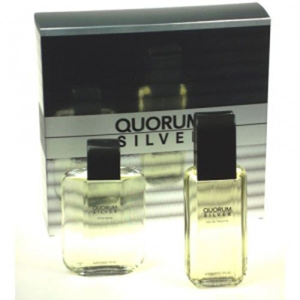 Quorum Silver Gift Set by Antonio Puig - Luxury Perfumes Inc. - 