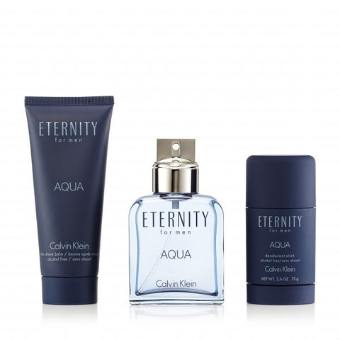 Eternity Aqua Gift Set by Calvin Klein - Luxury Perfumes Inc. - 