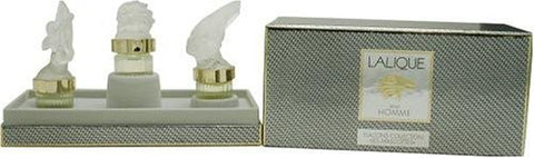 Lalique Men's Mascot Miniature Coffret Collectible Set by Lalique - Luxury Perfumes Inc. - 